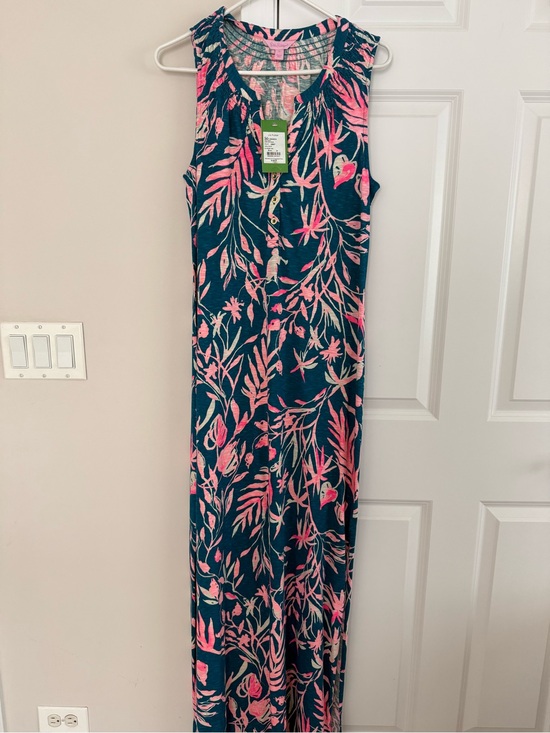 Lilly Pulitzer Dresses & Skirts - Lilly Pulitzer maxi dress  style name is Essie maxi dress Tidal Wave